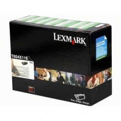 Lexmark T654X11E Schwarzer Orjinaltoner — T654