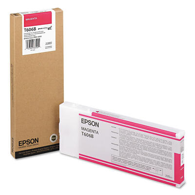 Epson C13T606B00 (T606B) Original Magenta Ink - Stylus Pro 4800 (Ex)
