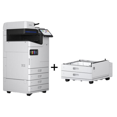 (SET) Epson WorkForce Enterprise AM-C4000 (C11CJ43402) Wi-Fi A3 Color Multifunction Printer + Paper Tray