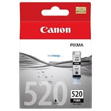Canon PGI-520BK (2932B004AA) Black Original Cartridge - MP540 / MP620