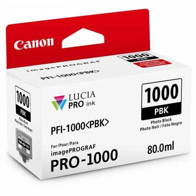 Canon PFI-1000PBK (0546C001) Foto Siyah Orjinal