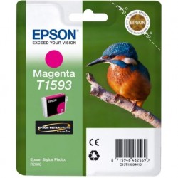 Epson C13T15934010 (T1593) Rot, Originalpatrone.