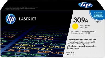 HP Q2672A (309A) Gelb Original Tonerpatrone - LaserJet 3700 (B)