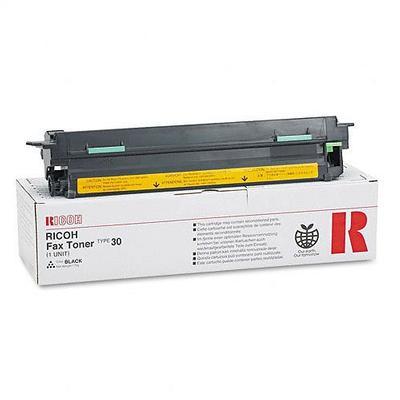 Ricoh 889604 - Type 30 FAX-2500L, 2600L, 3000L, 3500L Black Fax Toner Cartridge