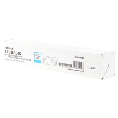 Toshiba T-FC26SC6K Mavi Orjinal Toner - E-Studio 2