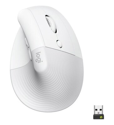 Logitech Lift 910-006475 Weiße vertikale Stille Ergono