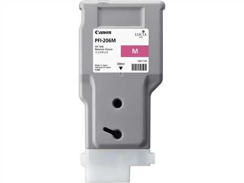 Canon PFI-206M (5305B001) Originaltinte für Rot.
