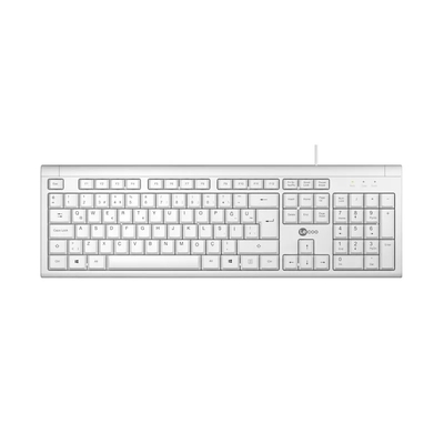 Lenovo Lecoo KB101 USB Kablolu Beyaz Türkçe Q Klav