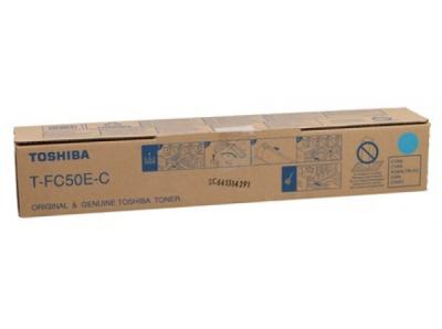Toshiba T-FC50E-C Mavi Orjinal Fotokopi Toneri - E