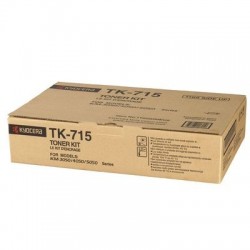 Kyocera TK-715 Black Original Toner - KM-3050 / KM-4050