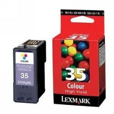 Lexmark 18C0035E (35) Renkli Orjinal Kartuş - X335