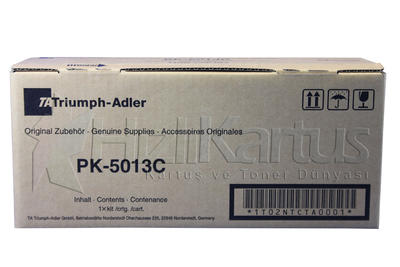 Triumph Adler PK-5013C Cyan Original Toner Cartridge (1T02NTCTA0)