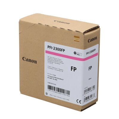 Canon PFI-2300FP (5286C001) Fluorescent Pink Original Cartridge - GP-2000 / GP-4000