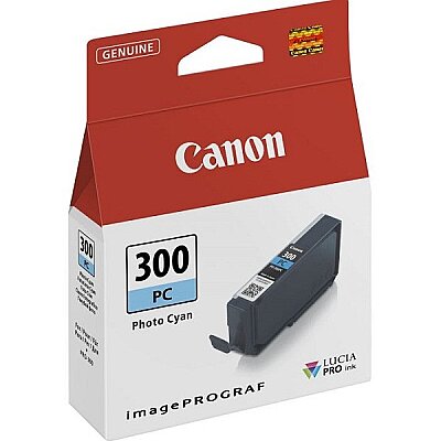 Canon PFI-300PC (4197C001) Foto Mavi Orjinal Kartu
