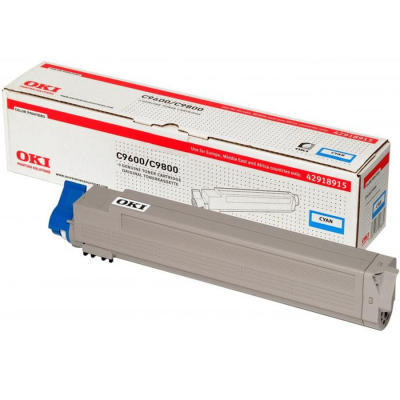 OKI 42918915 Cyan Original Toner - C9600 / C9800