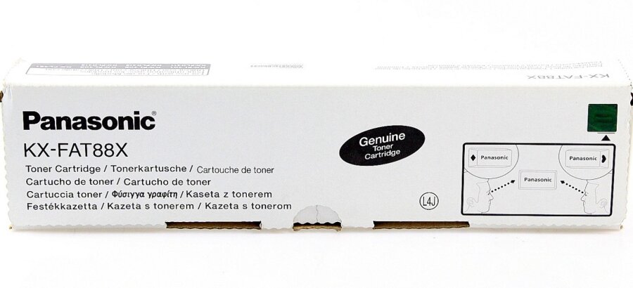 Panasonic KX-FAT88X Black Original Toner - KX-FL400 / KX-FL401