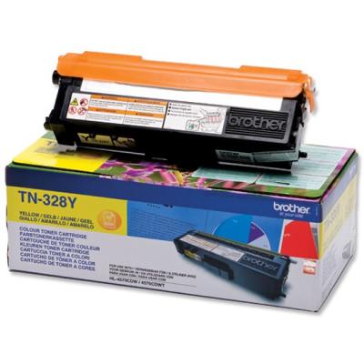 Brother TN-328Y Sarı Orjinal Toner - HL-4150CDN /