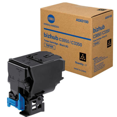Konica Minolta TNP-48K (A5X01D0) Black Original Toner Cartridge - Ineo +3350 / +3850 (Without Box)