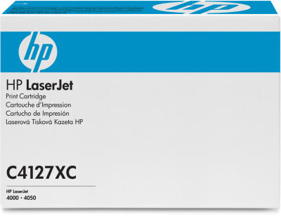 HP C4127XC (27X) Black Original Toner LaserJet 4000/4050