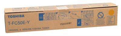 Toshiba T-FC50E-Y Yellow Original Copier Toner - E-Studio 2555c / 3055c