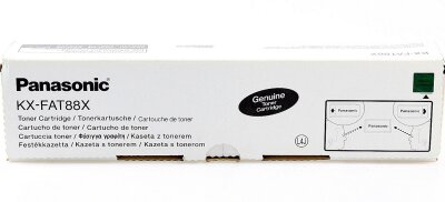 Panasonic KX-FAT88X Black Original Toner - KX-FL400 / KX-FL401