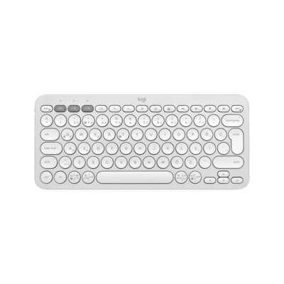 Logitech K380S (920-011860) Pebble Keys 2 Bluetooth White Q Keyboard