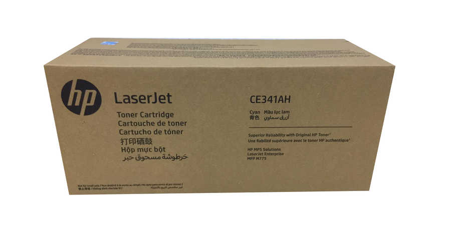 HP CE341AH (651A) Cyan Original Toner - Laserjet M775dn / M775z (Damaged Box)