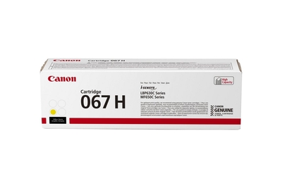 Canon CRG-067H Y (5103C002) Yellow Original Toner - LBP-630C / MF-650C (Damaged Box)