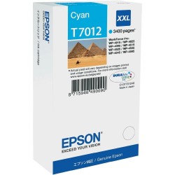 Epson C13T70124010 (T7012) Cyan XXL Original Ink - WP-4015DN (Ex)