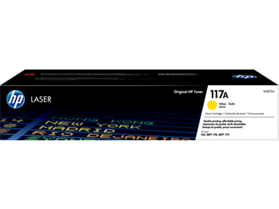 HP W2072A (117A) Yellow Original Toner - Laserjet MFP 178nw / 179nw (B)