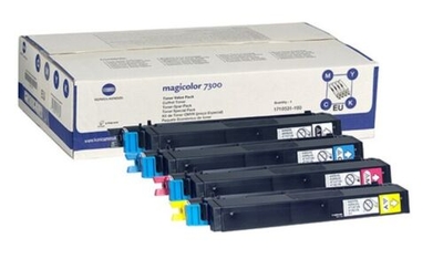 Konica Minolta 1710531-100 C/M/Y/BK Original Toner - Magicolor 7300