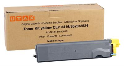 Utax 4441610016 Yellow Original Photocopy Toner - CLP-3416 (T12003)