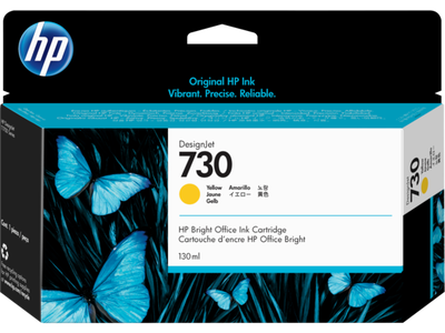 HP P2V64A (730) Sarı Orjinal Kartuş - T1600 / T170