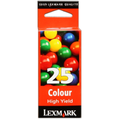 Lexmark 15M0125 (25) Farb-Renkli-Patrone — F4270