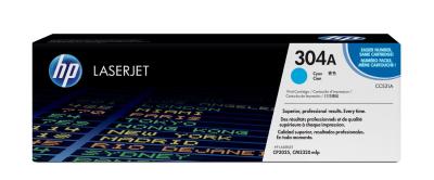 HP CC531A (304A) Cyan Original Toner Cartridge - LaserJet CP2025n(C)