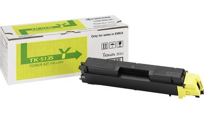 Kyocera TK-5135Y Gelber Orjinaltoner - TK265ci / TK