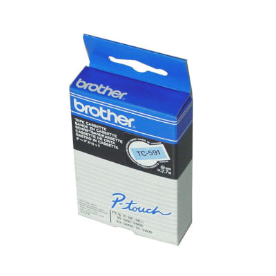 Brother TC-591 Blue Original Stripe - PT-15 / PT-20