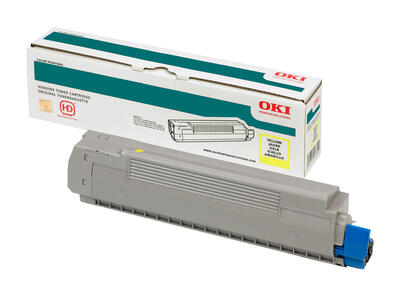 OKIZCARTKEEP0001ZXQQ YellowART Toner — C822