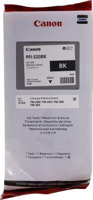 Canon PFI-320BK (2890C001) Black Original Cartridge - TM-200 / TM-205