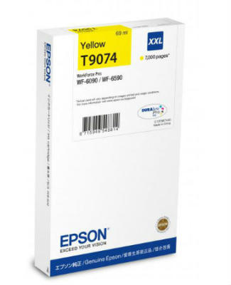Epson C13T907440 (T9074) XXL Yellow Original Ink WF-6090 / WF-6590 (Ex)