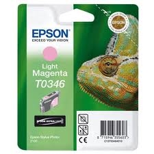 Epson C13T034640 (T0346) Light Magenta Original Ink - Stylus Photo 2100 (Ex)