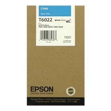 Epson C13T602200 (T6022) Original Blau Tintenpatrone - Sty