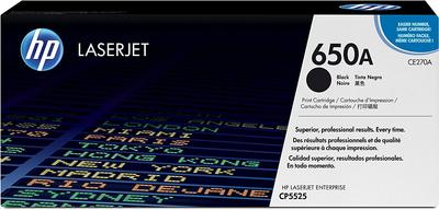 HP CE270A (650A) Siyah Orjinal Toner - CP5525dn