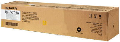 Sharp MX-75GTYA Yellow Original Toner - MX-6500N / MX-7500N