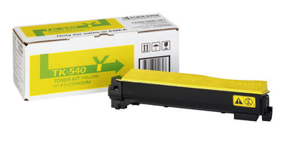 Kyocera TK-540Y (1T02HLAEU0) Sarı Orjinal Toner -