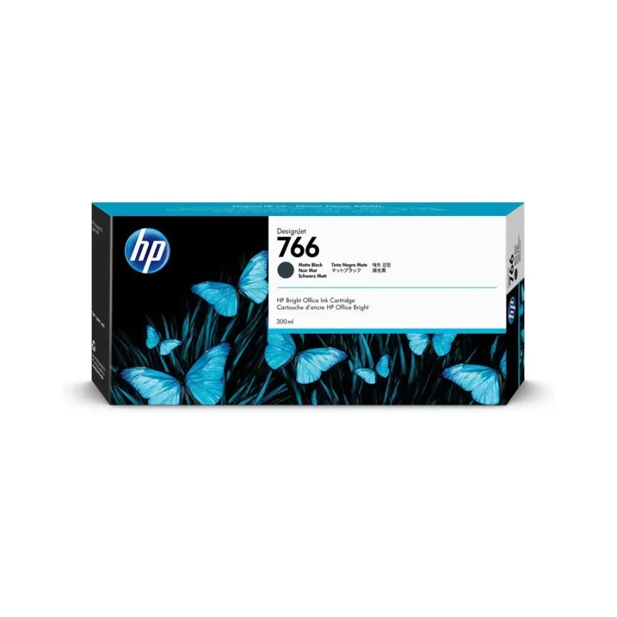 HP P2V92A (766) Matt Schwarz, Original-Patrone - XL3600.
