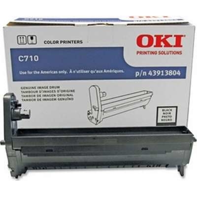 OKI 43913804 Black Original Drum Unit - C710