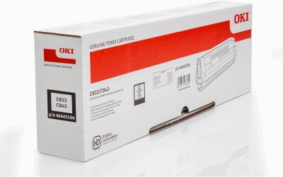 OKI 46443104 Black Original Toner - C833 / C843