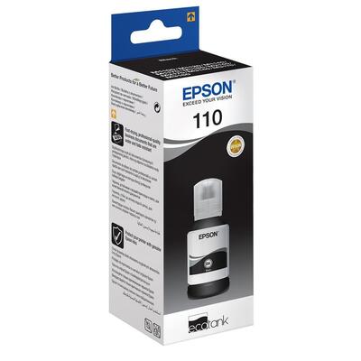 Epson C13T03P14A (110) Black Original Ink Cartridge - Ecotank M3180