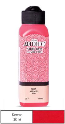 Artdeco 3616 Kırmızı Akrilik Boya 140 ml